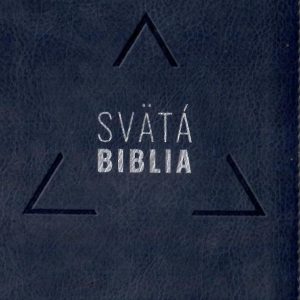Biblia - Roháček - vrecková - tmavosivá